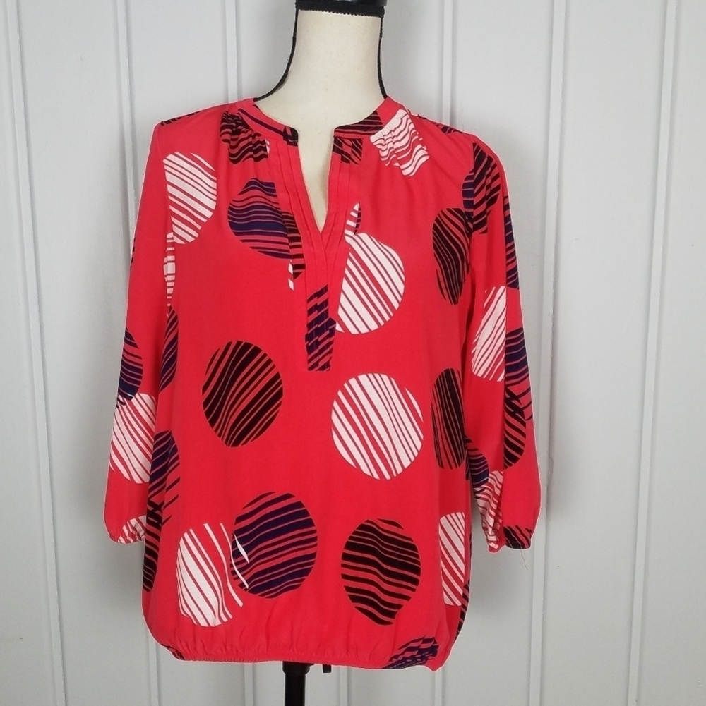 Dana buchman popover dress top